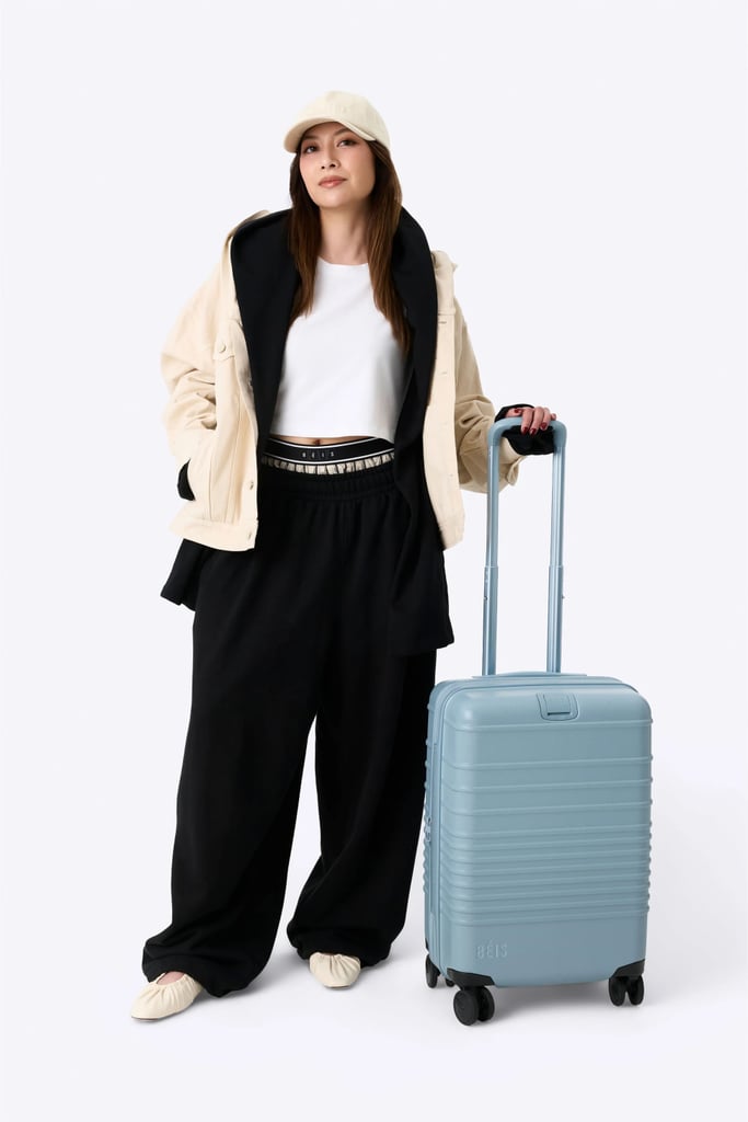 Gap x Béis The Carry-On Roller in Denim Blue