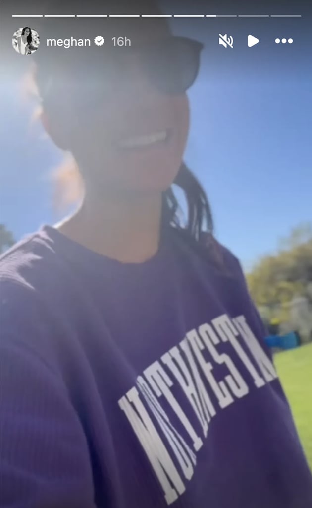 Meghan Markle's Northwestern Shirt Like Princess Diana's