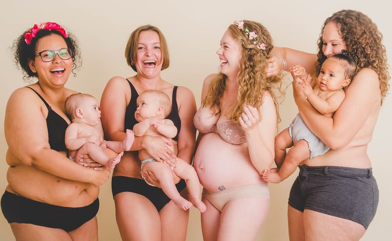 The Unretouched Photos of Postpartum Bodies