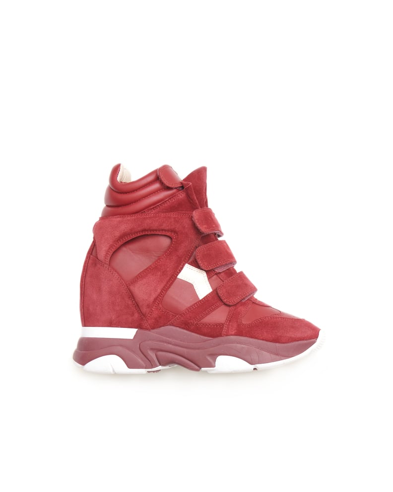 See the Isabel Marant Balskee Sneakers in Red