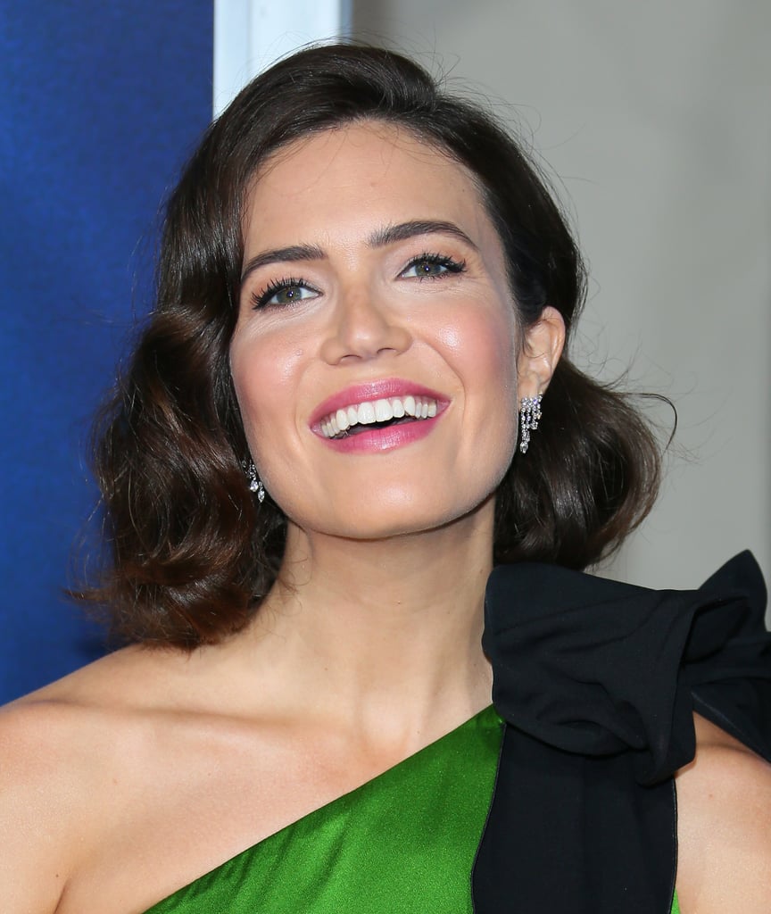 Mandy Moore's Green Dress at Breakthrough Premiere 2019
