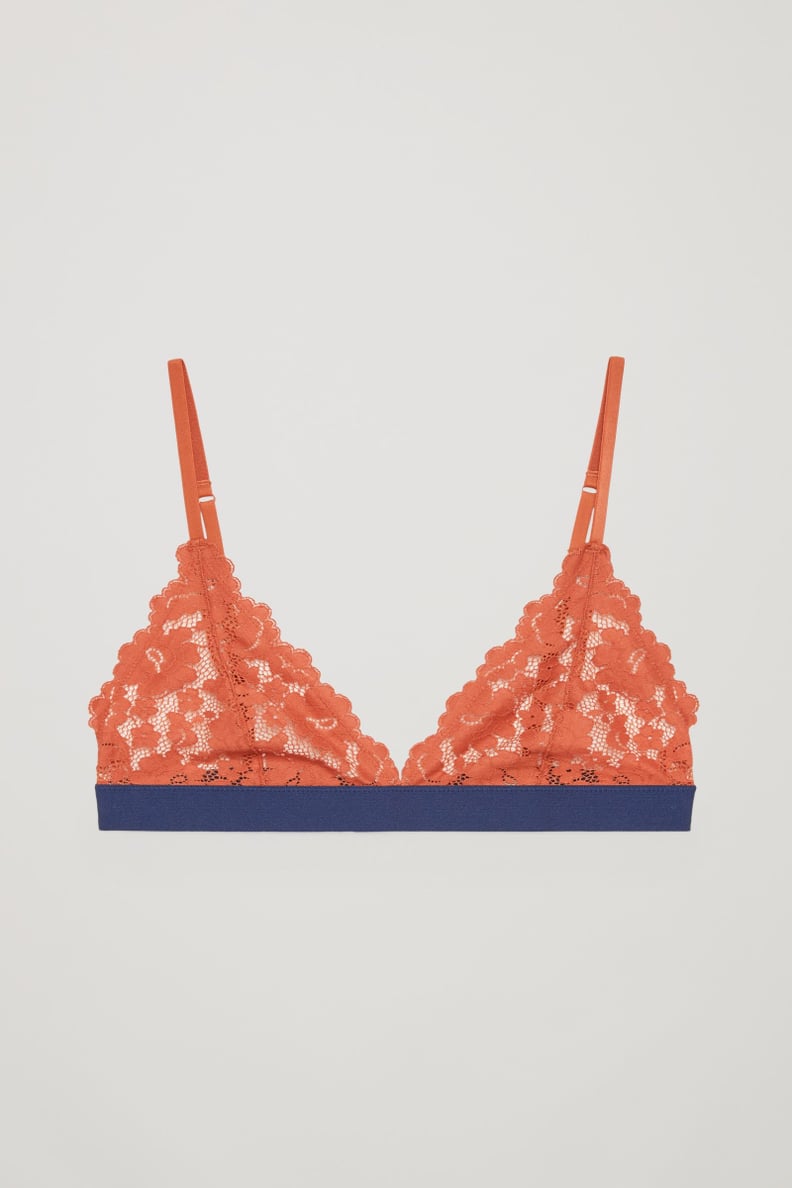 COS Lace Bra With Elastic Band