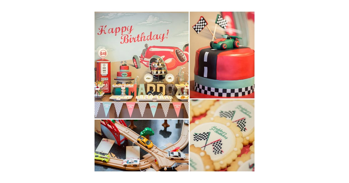 A Vintage Race Car Birthday Party | Boys Birthday Party Themes