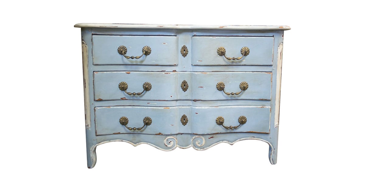 One Kings Lane Vintage Louis Xiv Style Painted Commode 2 875