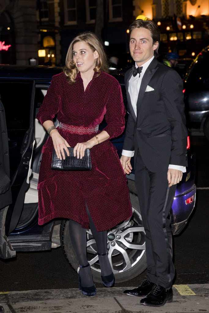 Princess Beatrice and Edoardo Mapelli Mozzi at Portrait Gala