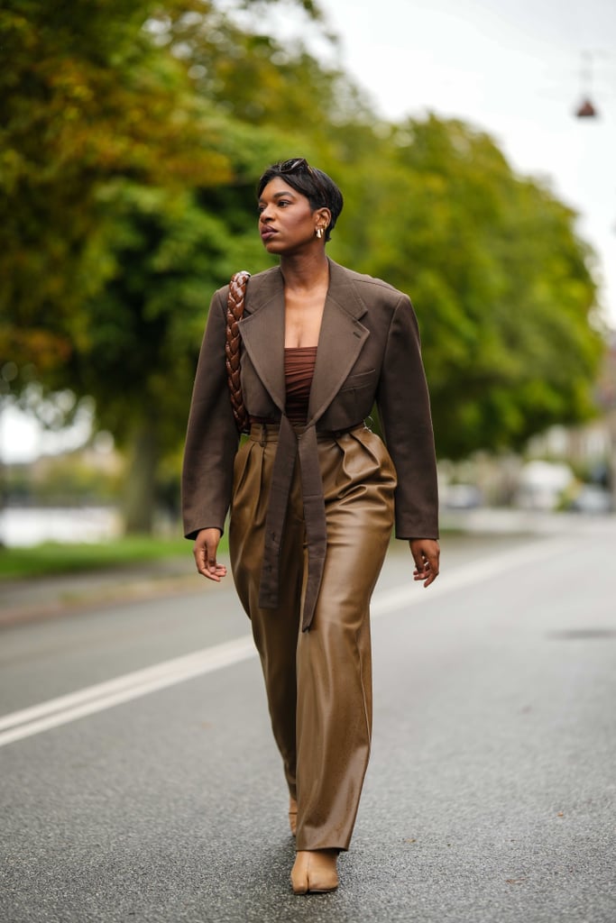 Copenhagen Fashion Week Street Style Spring 2024 Trend: Brown