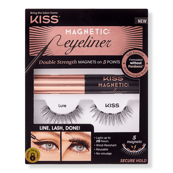 Kiss Magnetic Eyeliner & Lure Lash Kit