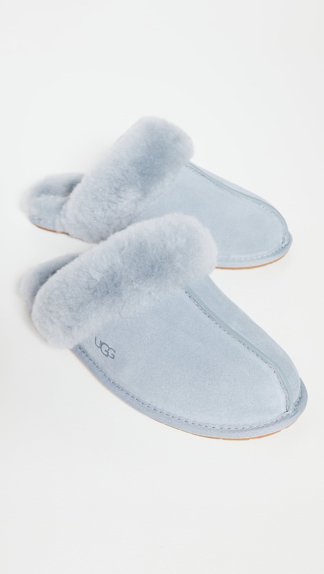 Ugg light cheap blue slippers
