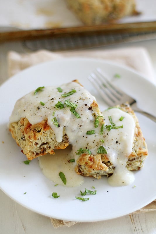 Gluten-Free Buttermilk Biscuits and Gravy | Healthy Biscuit Recipes ...