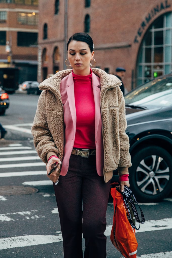 Autumn 2019 Jacket Trend: Teddy Coats