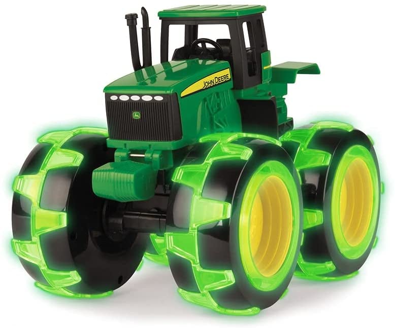 Tomy John Deere Monster Treads Lighting Wheels Tractor