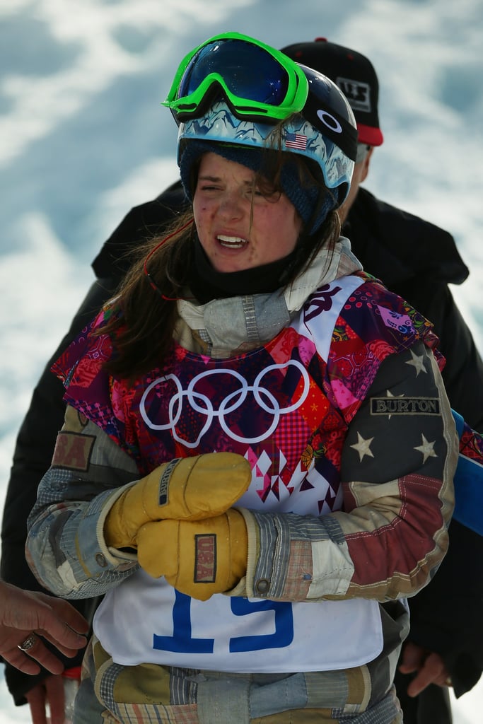 Arielle Gold Forced to Pull Out of Half-Pipe