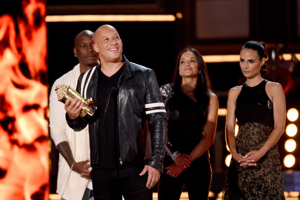 Tyrese Gibson, Vin Diesel, Michelle Rodriguez, and Jordana Brewster