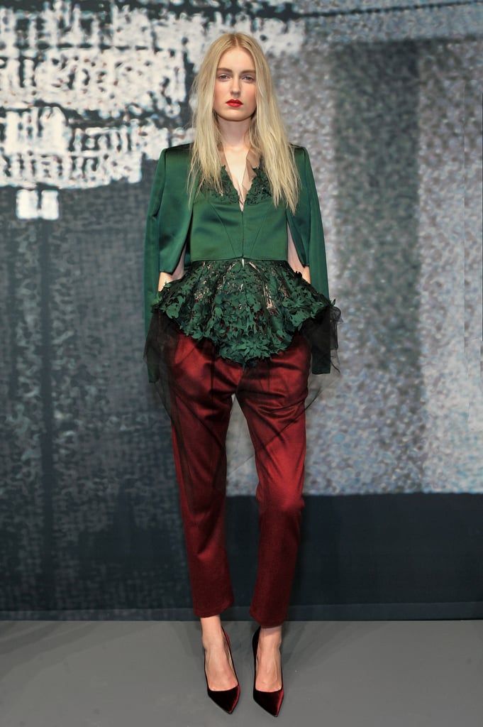 Wes Gordon Runway 2012 Fall