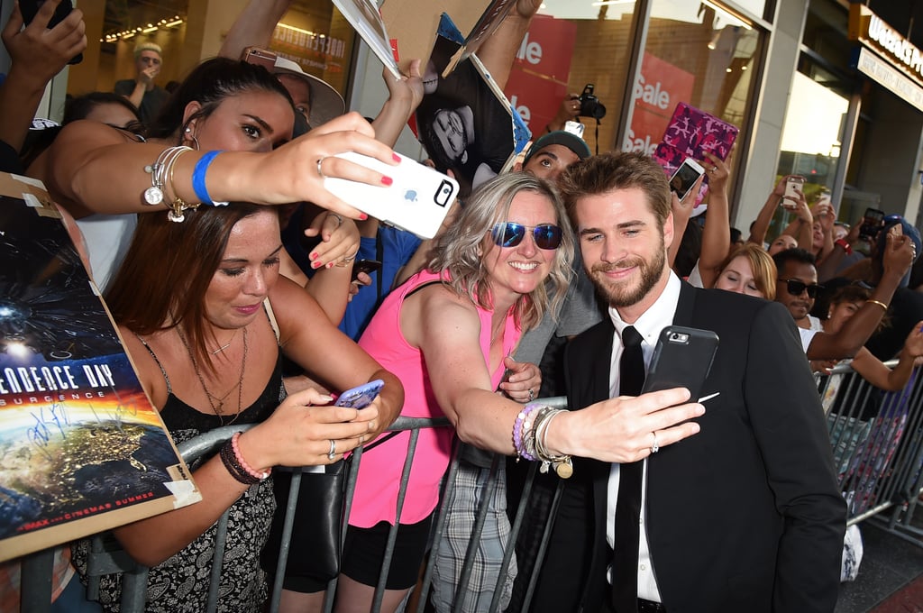 Liam Hemsworth at Independence Day LA Premiere 2016