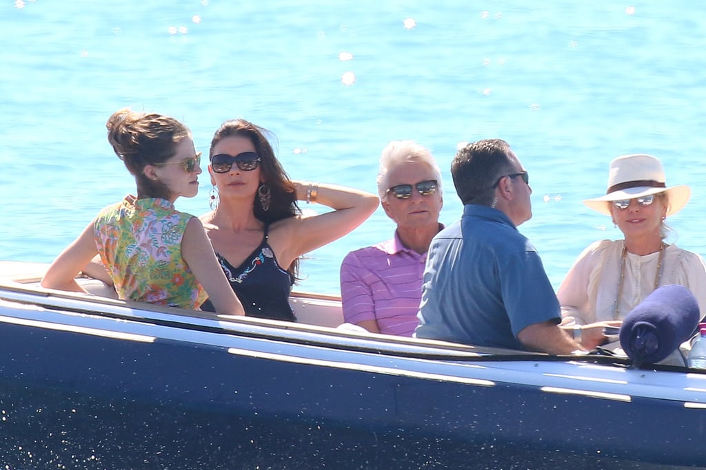 Michael Douglas and Catherine Zeta-Jones in France June 2016