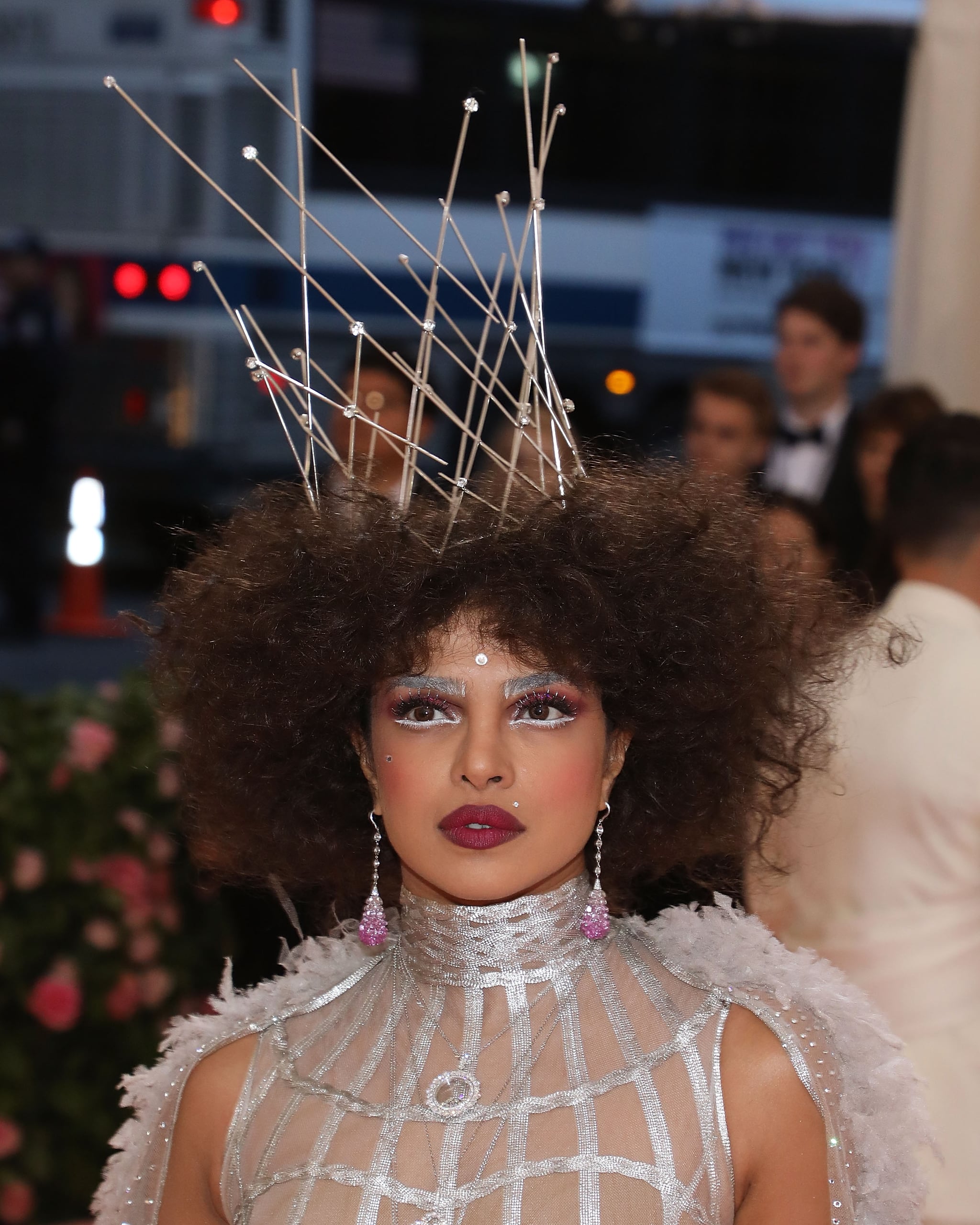 BTS Fans Hilariously Compare Vs Curly Hairdo to Priyanka Chopras MET Gala  Look See Pics  News18