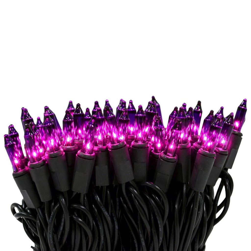 Mini Purple String Lights Cheap Outdoor Halloween Products at Target