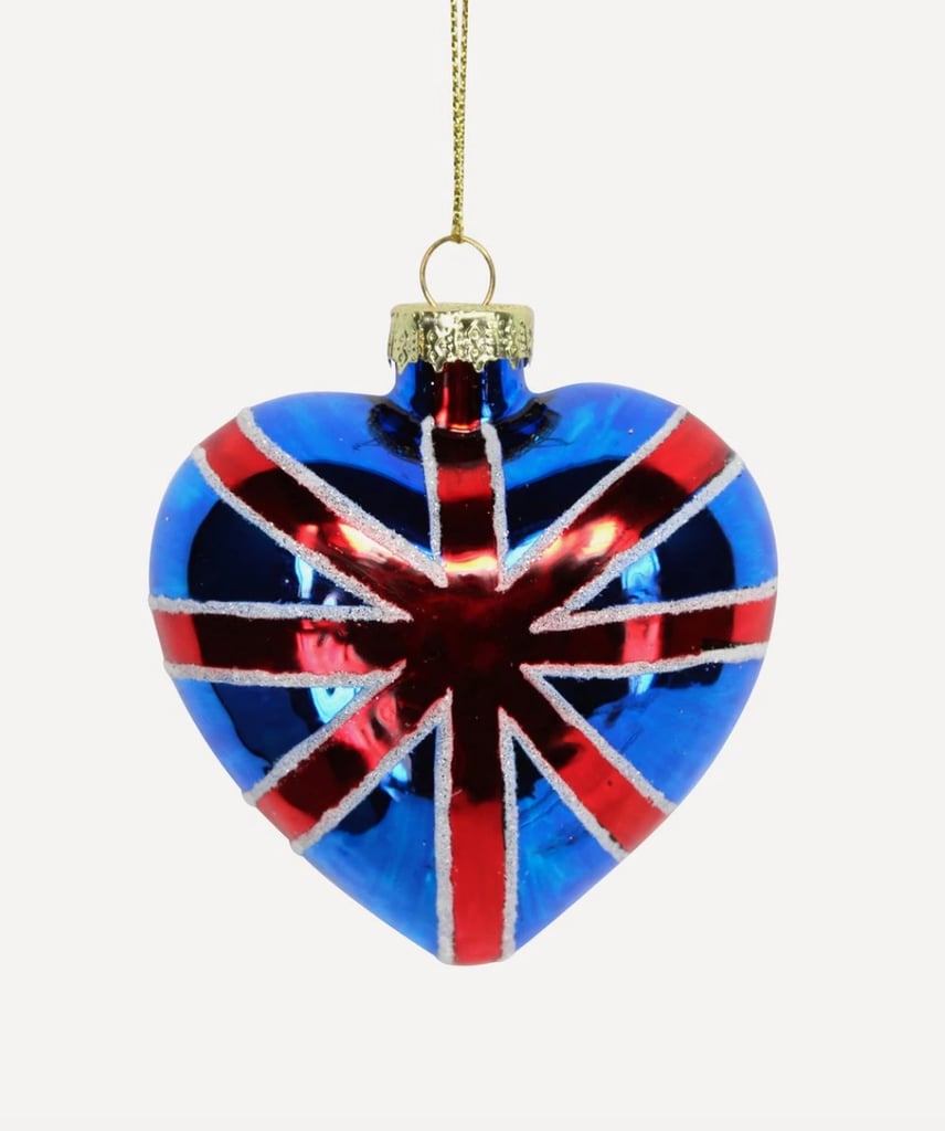 Liberty London Union Jack Heart Bauble