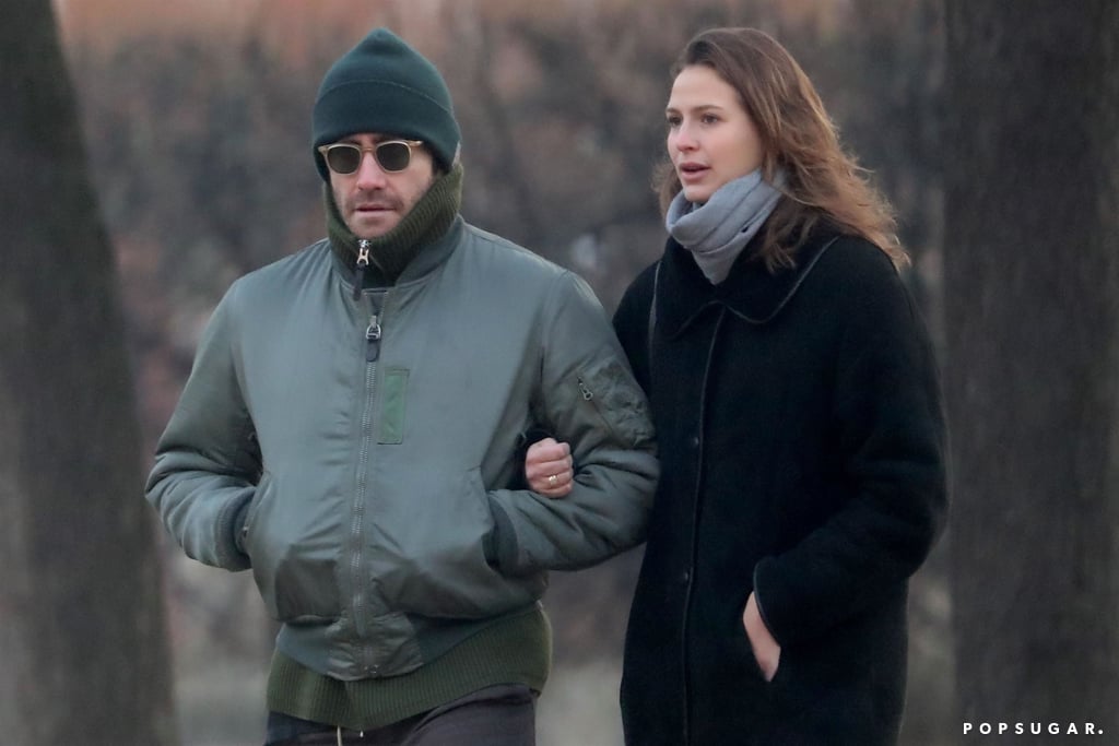 Jake Gyllenhaal and Jeanne Cadieu Paris Photos December 2018