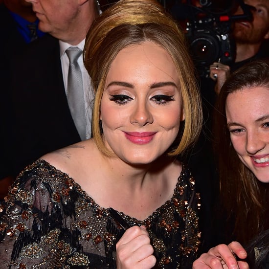 Adele's Gold Dress at Radio City Music Hall