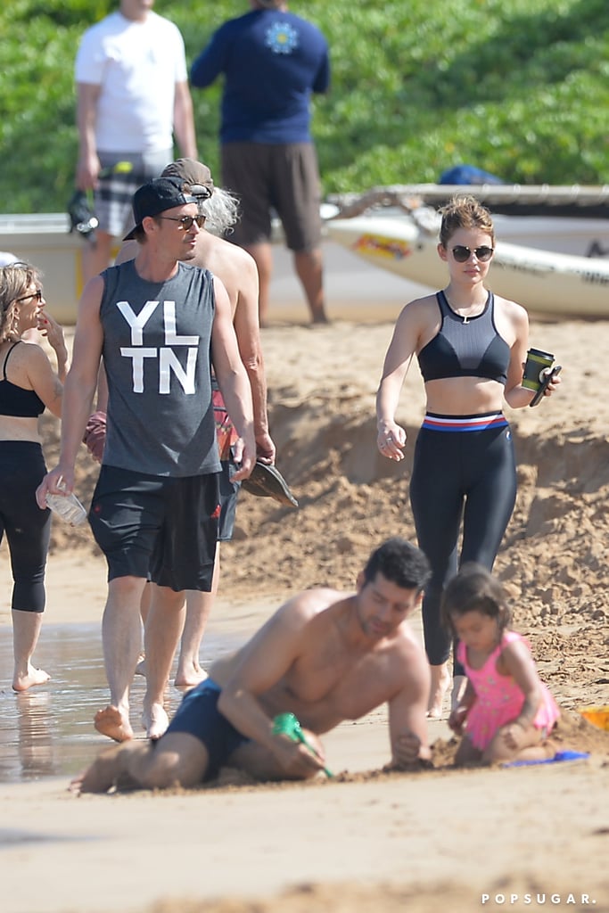 Lucy Hale and Riley Smith in Hawaii Pictures May 2018