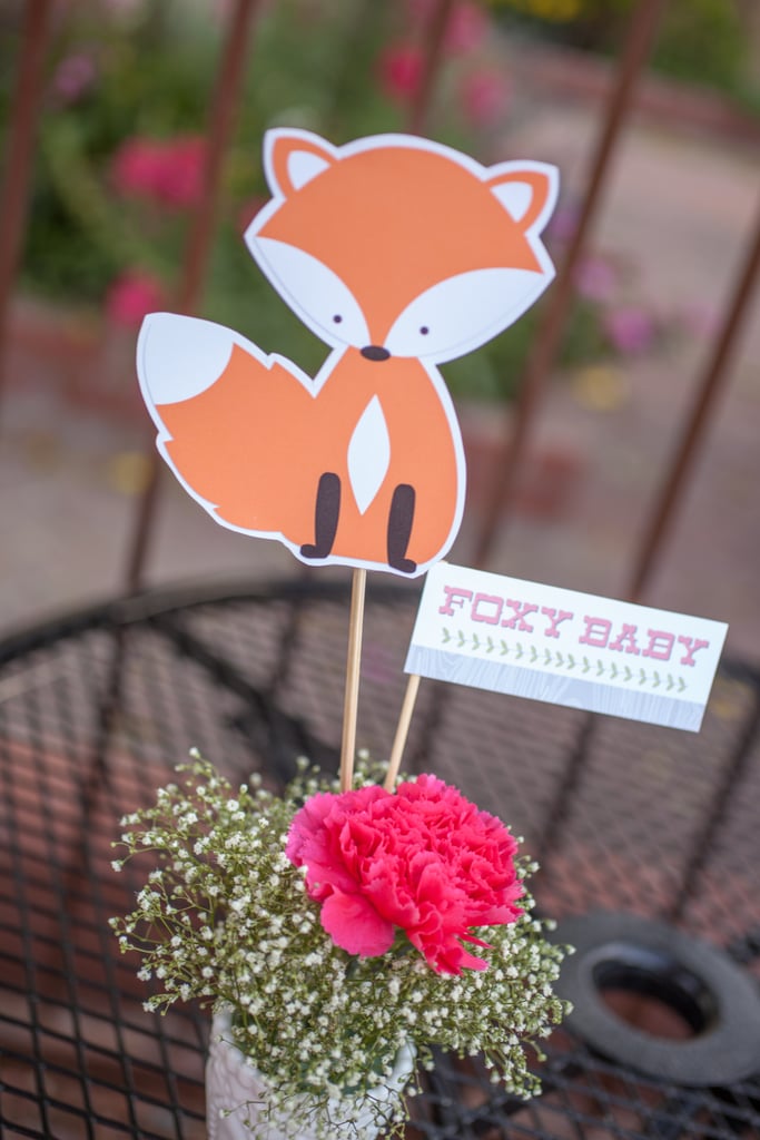 Fox-Themed Baby Shower