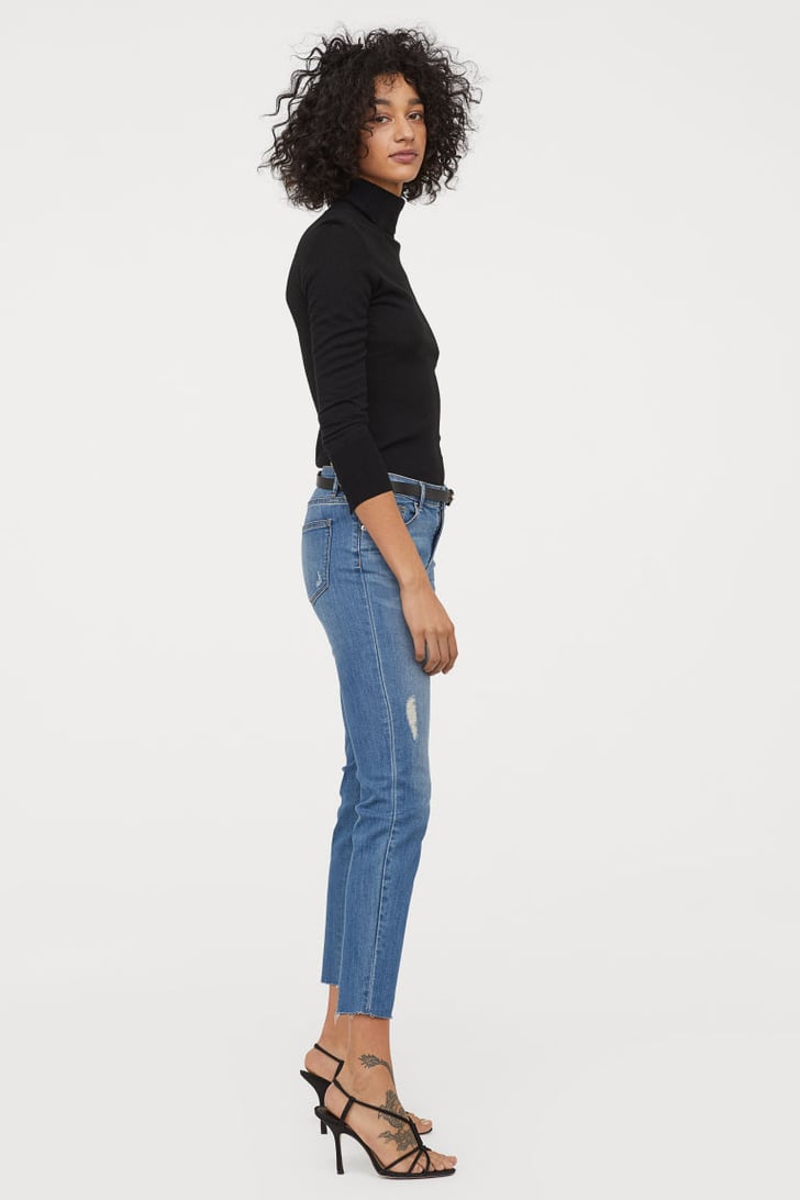 H\u0026M Cropped Twill Pants | Half My 