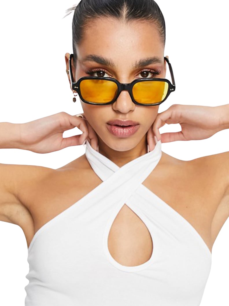 Tiana: ASOS Design Yellow Sunglasses