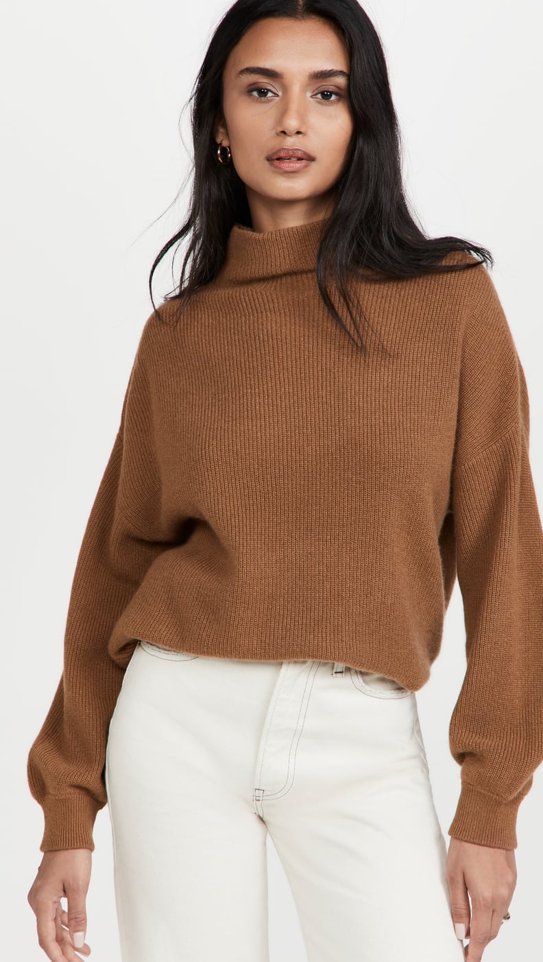 A Cozy Sweater: Alice + Olivia Caprice Drop Shoulder Tunic