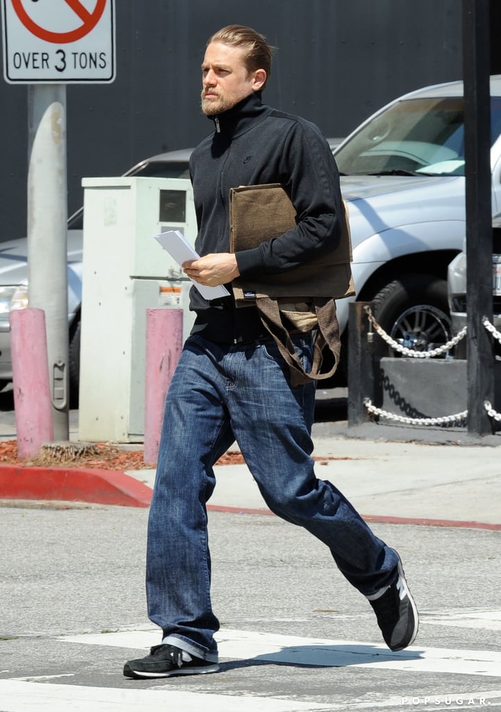 Charlie Hunnam Out in LA April 2016