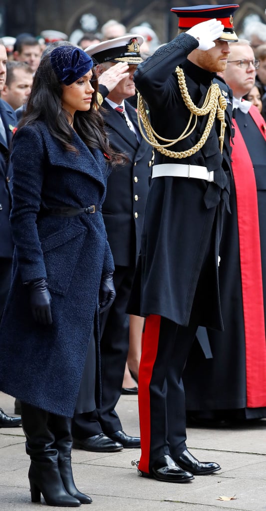 Prince Harry and Meghan Markle Field of Remembrance 2019