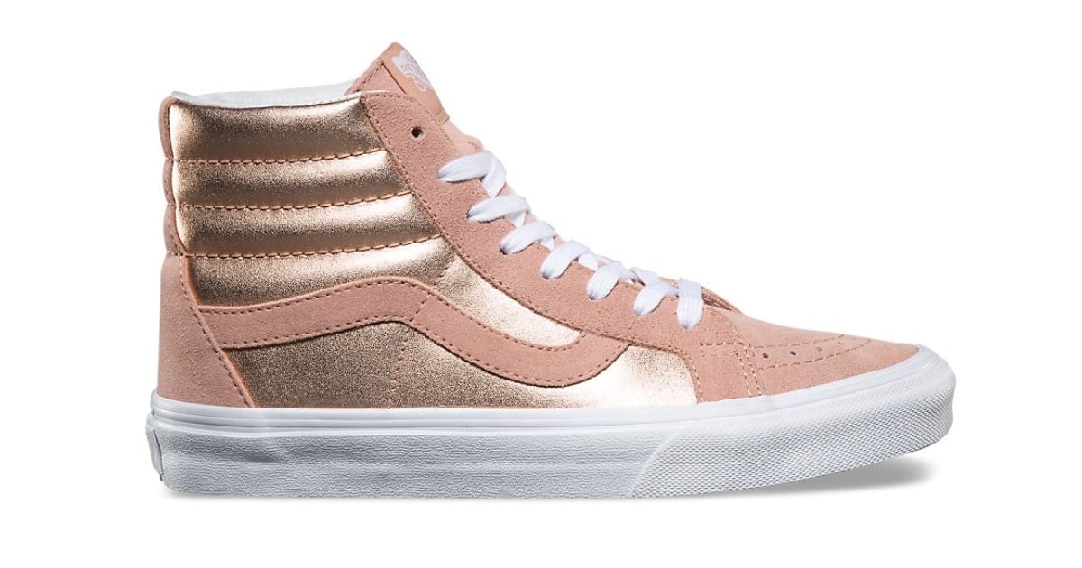 vans with rose gold