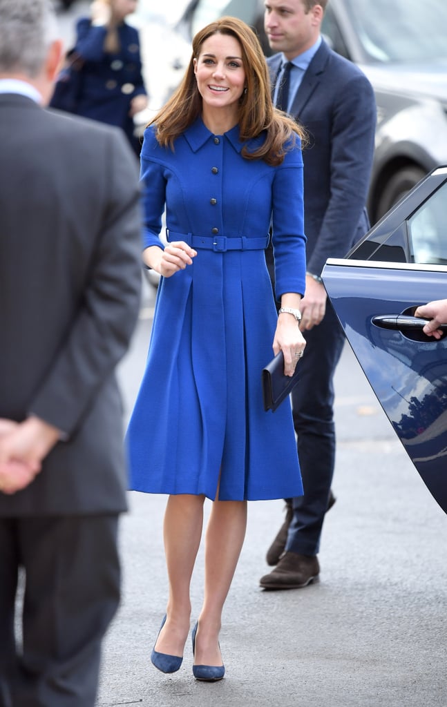 Kate Middleton Blue Eponine Dress November 2018