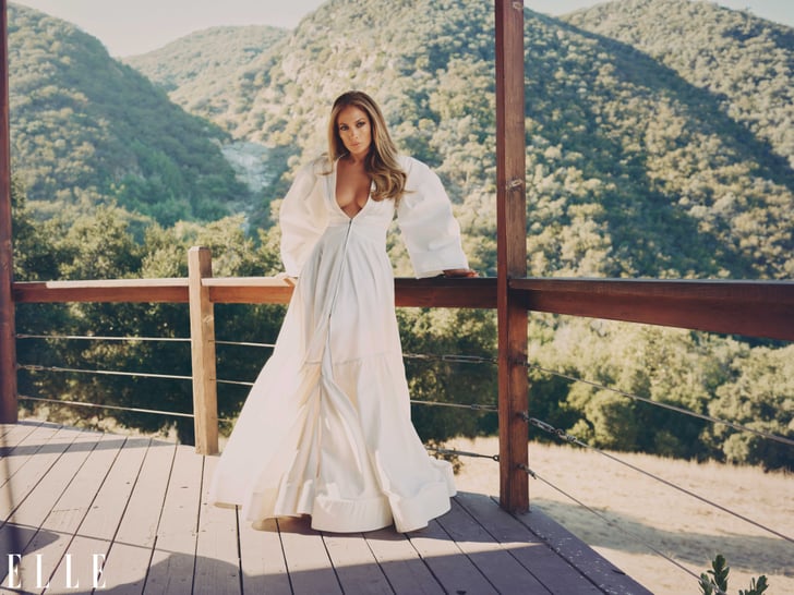 See Jennifer Lopez's Designer Looks in Elle's February Issue