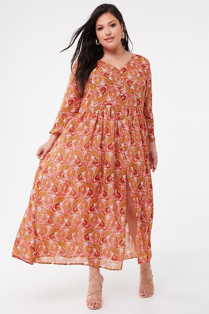 Plus-Size Paisley Maxi Dress | Best Summer Dresses From Forever 21 ...
