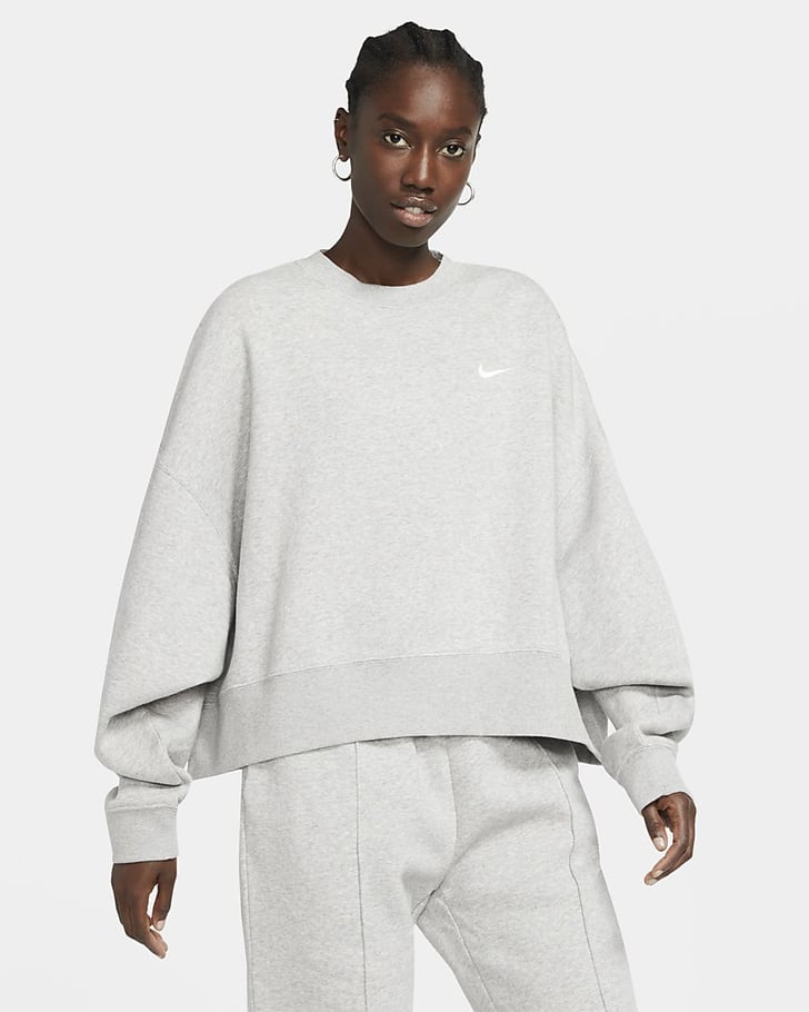 Nike Sportswear Essentials Fleece Crew Sweatshirt | Stylish Sweatsuit ...