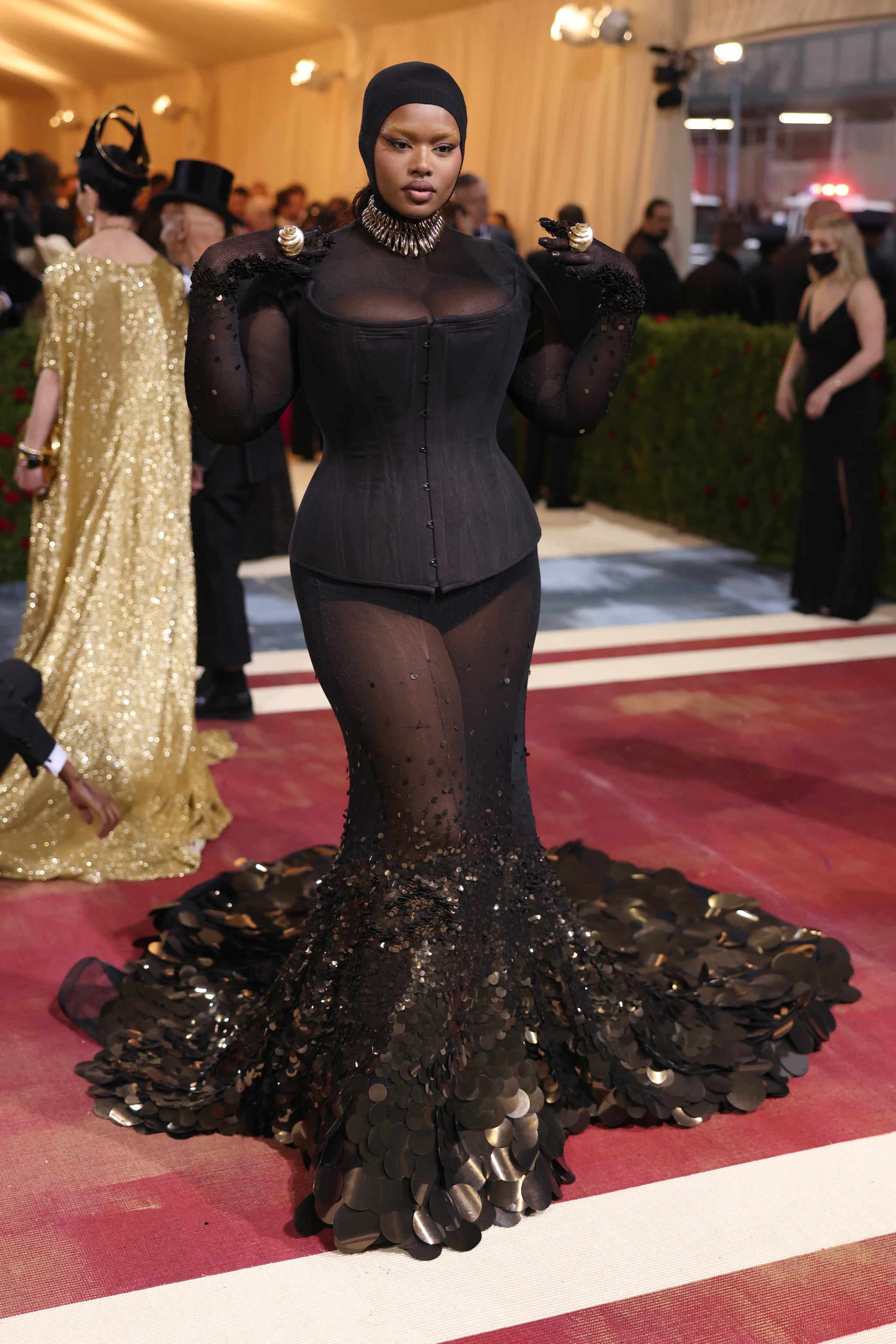 Precious Lee at the 2022 Met Gala Opera Gloves Were the Most