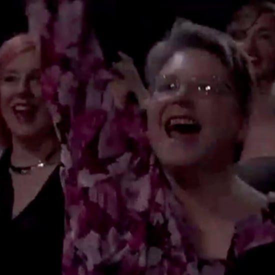 Mary Halsey Cheers On Missy Elliott at American Music Awards