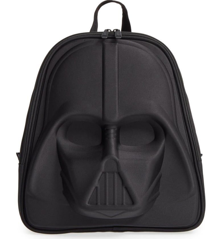 Disney Star Wars Classic Darth Vader BackPack Red Black Reflective Strip Bag 