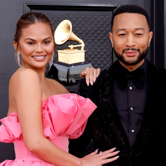 Chrissy Teigen Crashes John Legend's Zoom Interview | Video