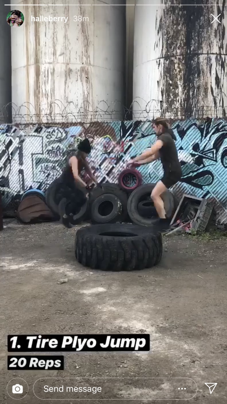 Tire Plyo Jump