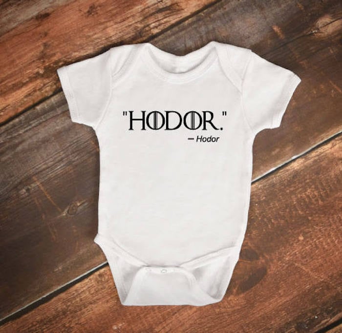 Game of Thrones Baby Onesie