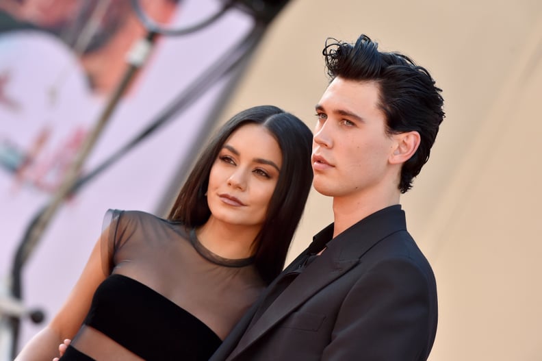 vanessa hudgens and austin butler at once upon a time in hollywood premiere