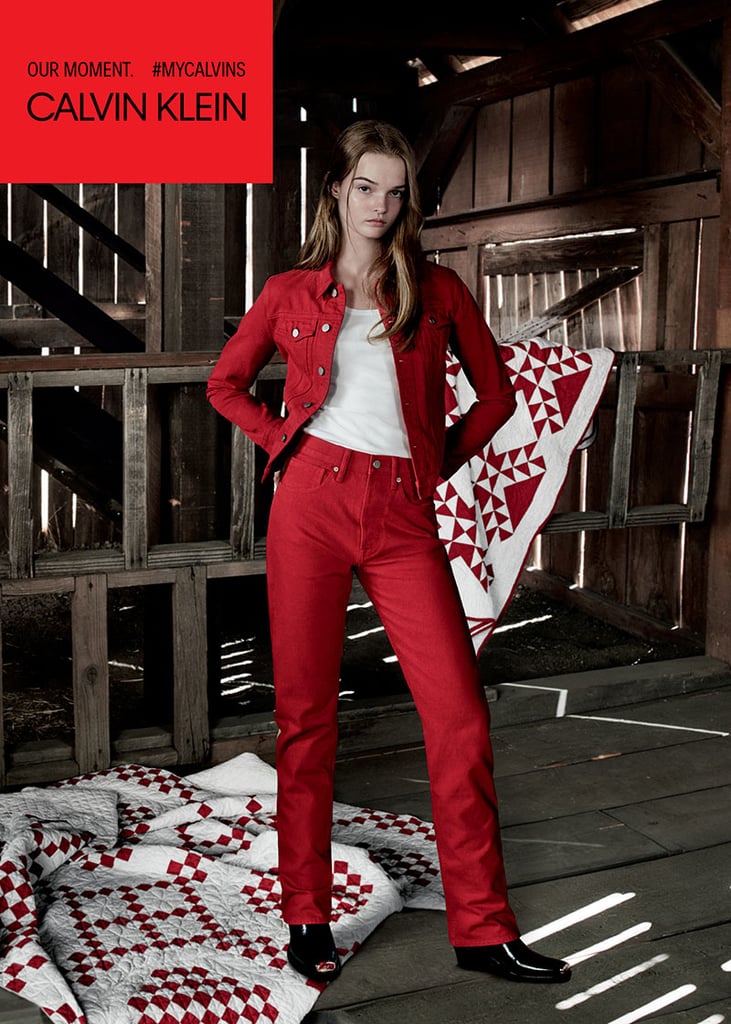 Millie Bobby Brown Calvin Klein Jeans Campaign Spring 2018