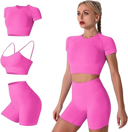 Living Room Flow Matching High Waist Stretchy Crop Top And Legging Set