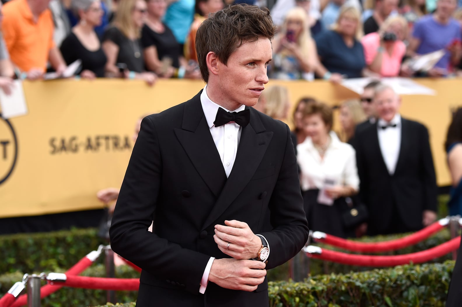 Eddie Redmayne at the SAG Awards 2015 PS Celebrity