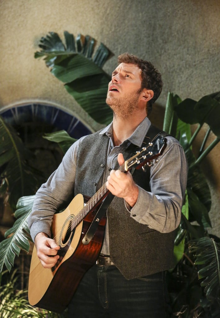 Chris Pratt and Anna Faris on Mom Pictures