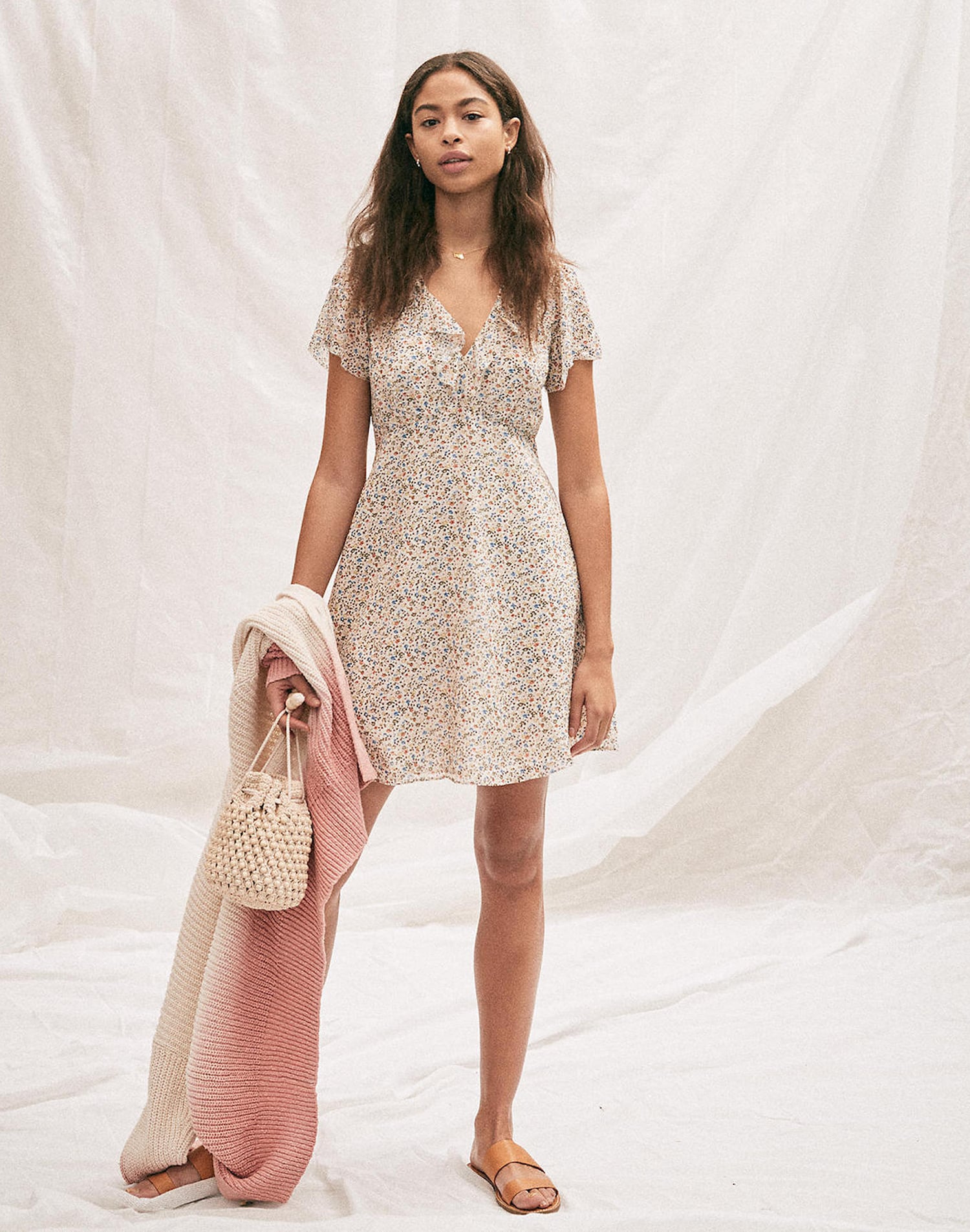 Madewell dip dye sweatshirt dress on sale