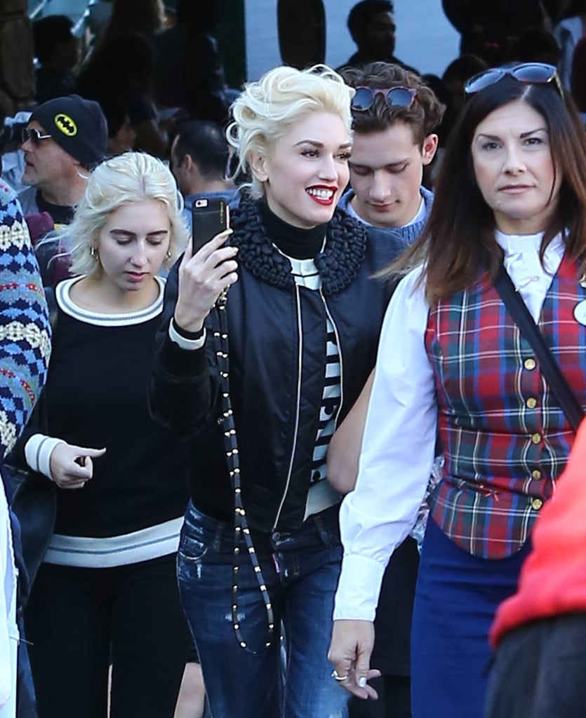 Gwen Stefani at Disneyland November 2015
